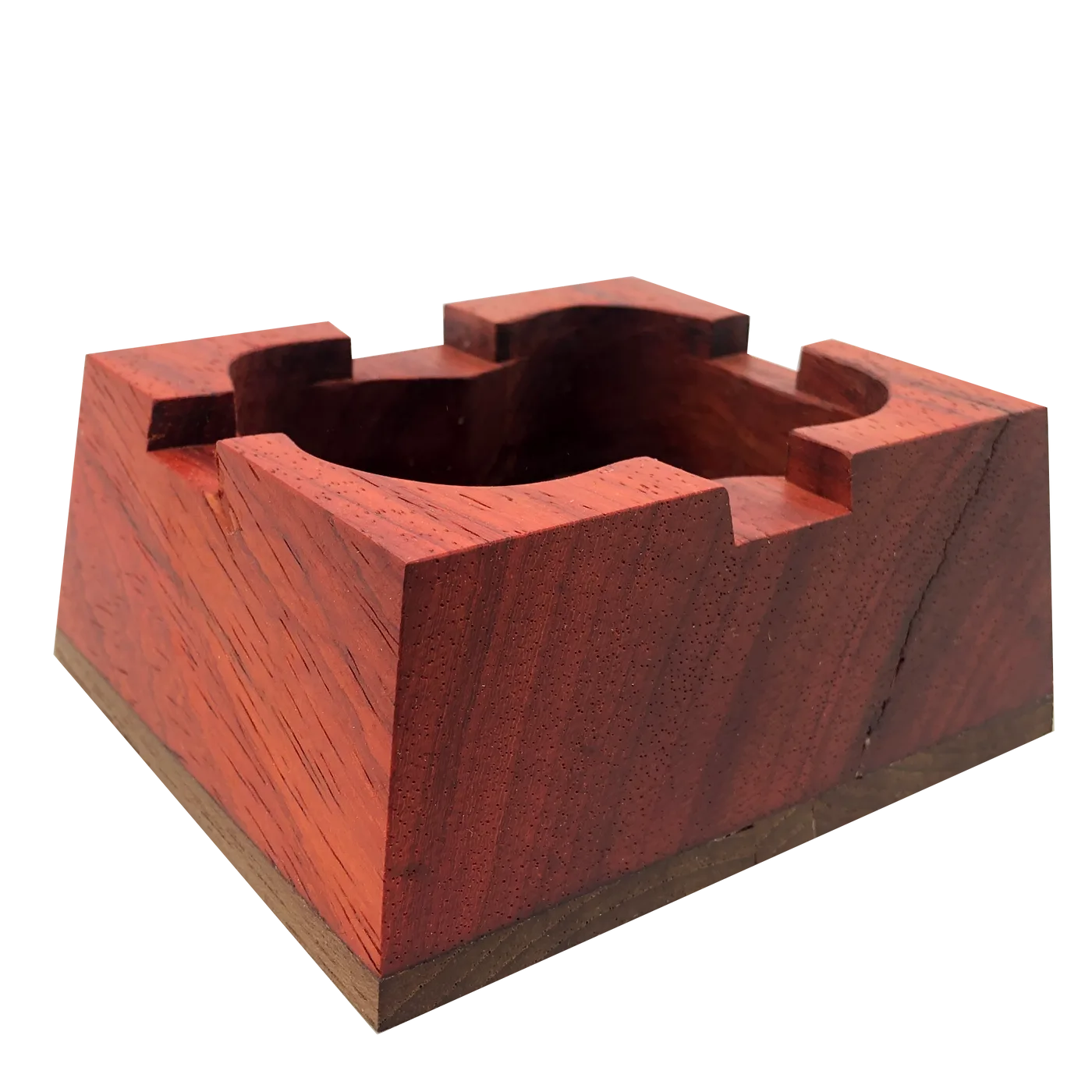 Padouk Aschenbecher von Sunwood Holzdesign