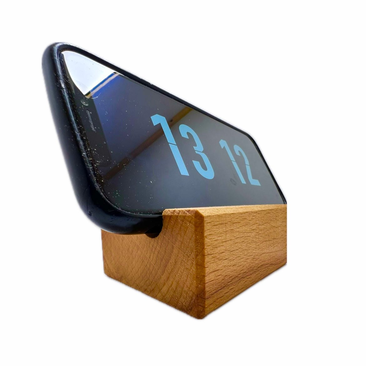 Handyhalter aus Buchenholz – Smartphone-Ständer – Bild 3