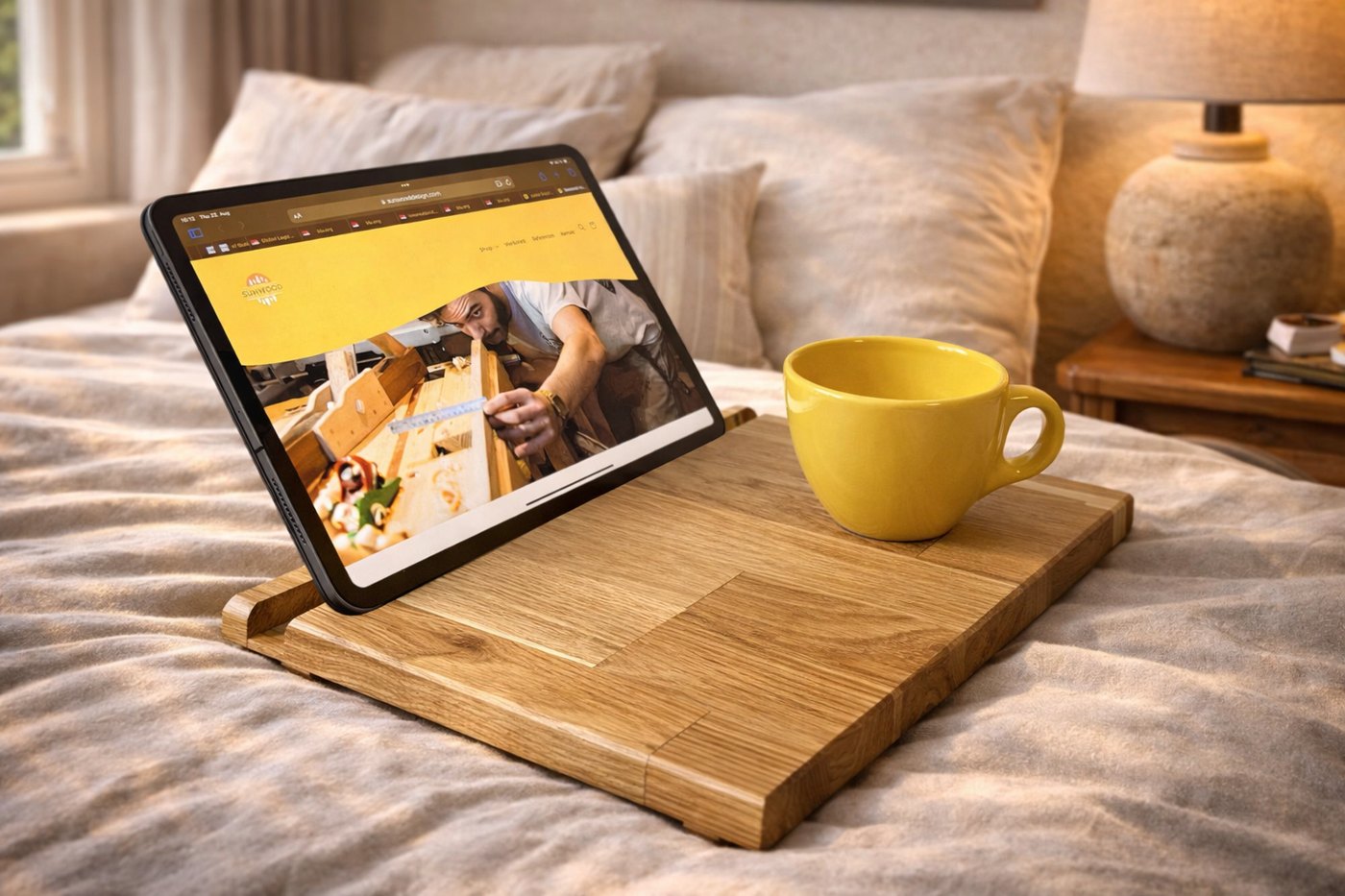 Tablet-Ständer „Oak“ – Bild 2